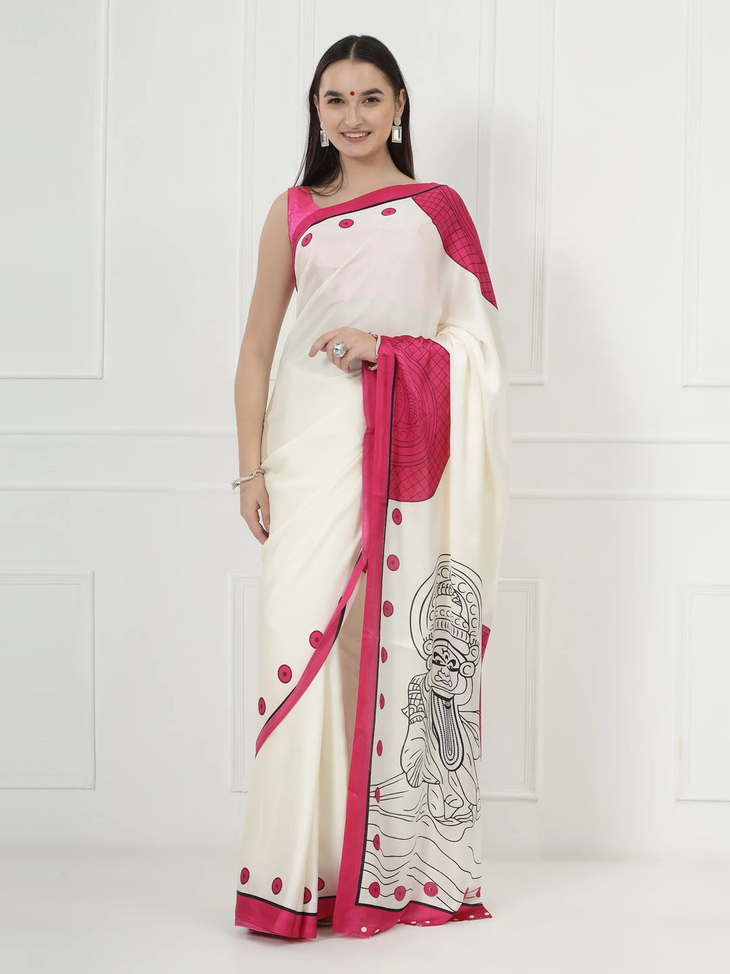 Kuchipudi Tarangini - Magenta
