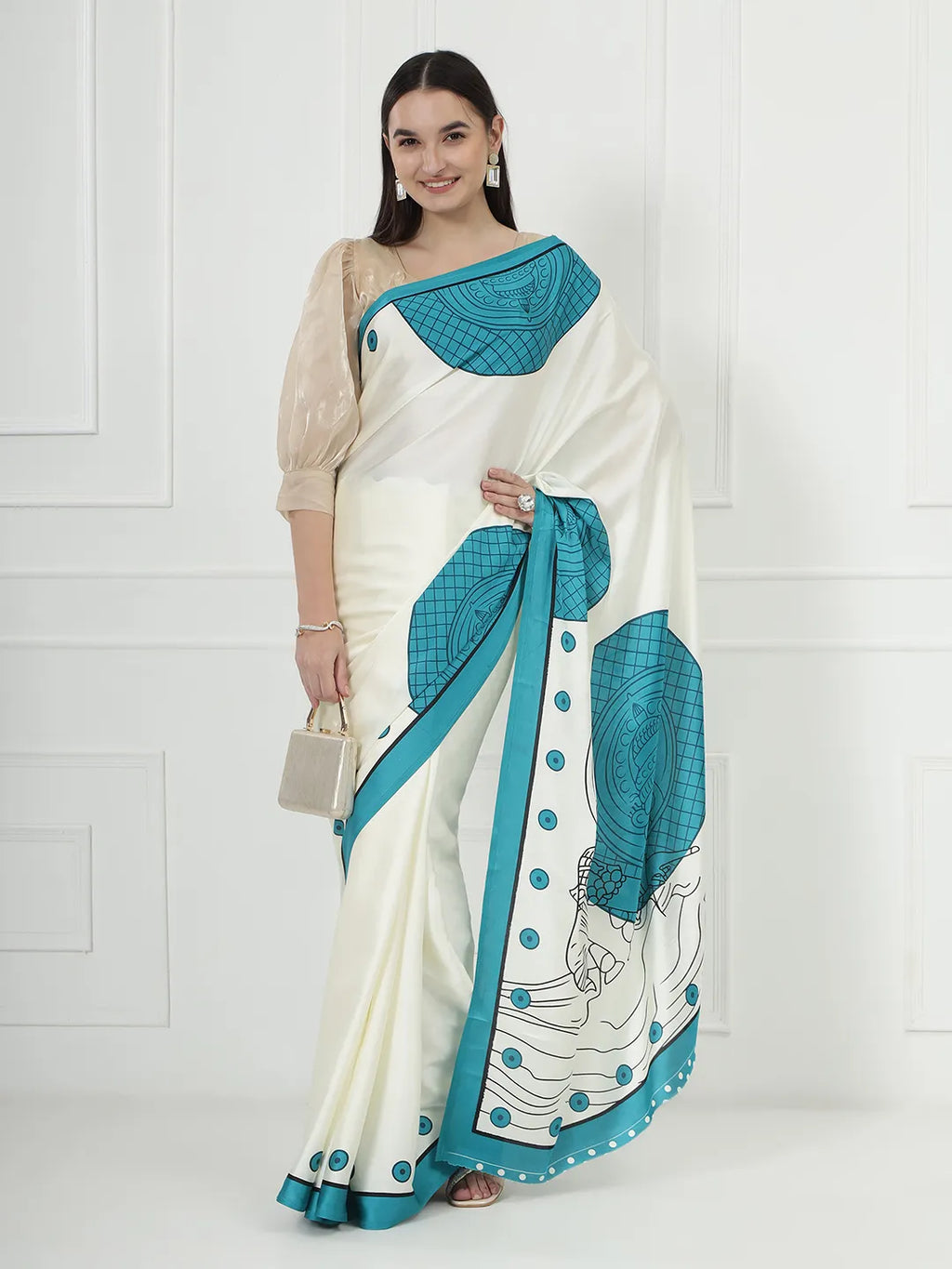 Kuchipudi Tarangini - Turquoise