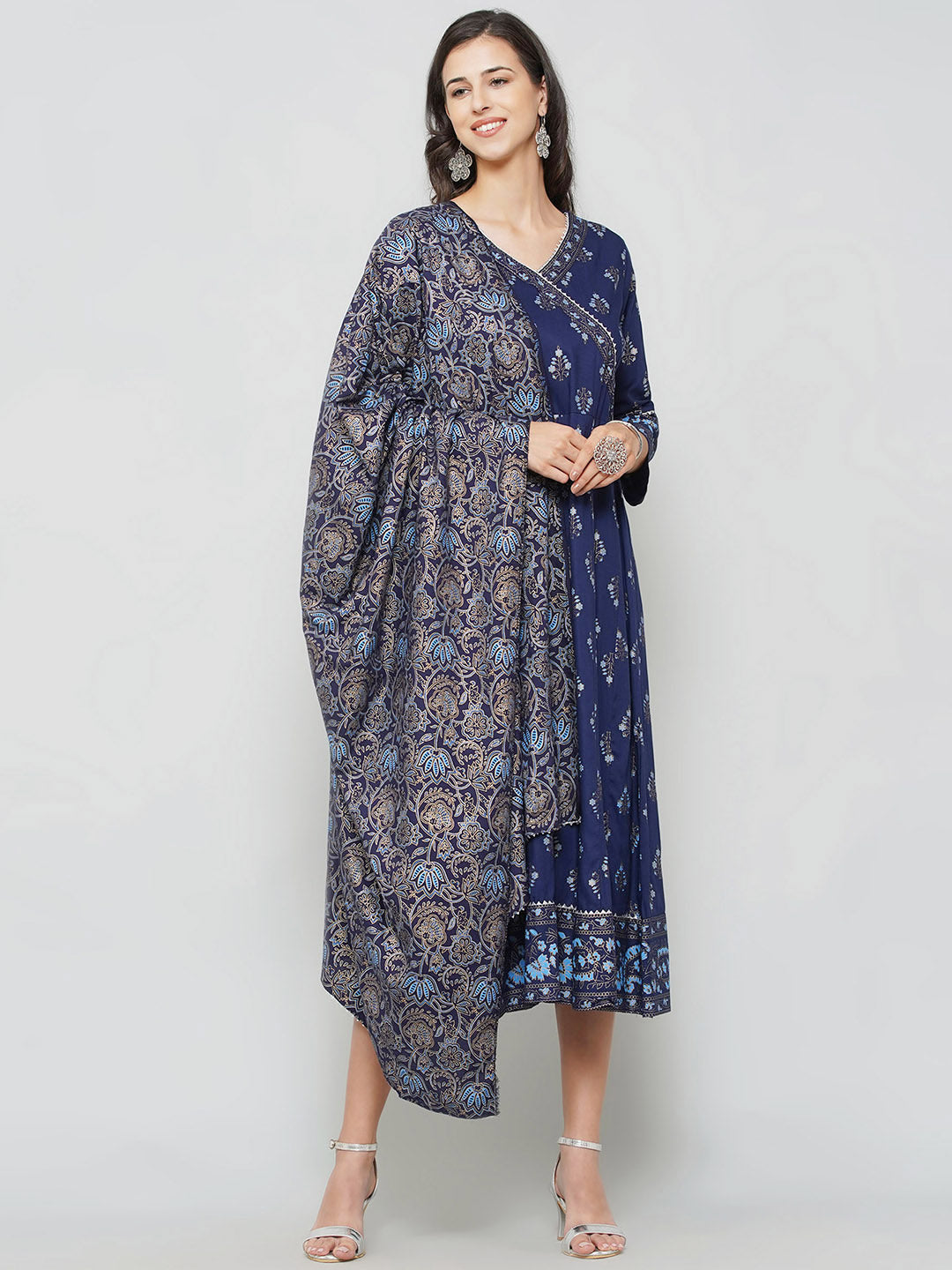 A-Line Kota Doria Kurta