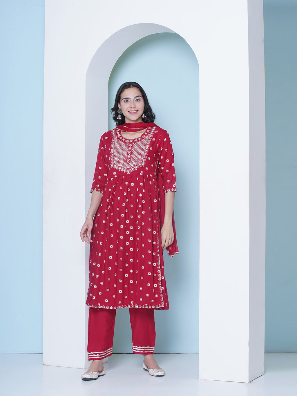 Foil Work Suit - Red