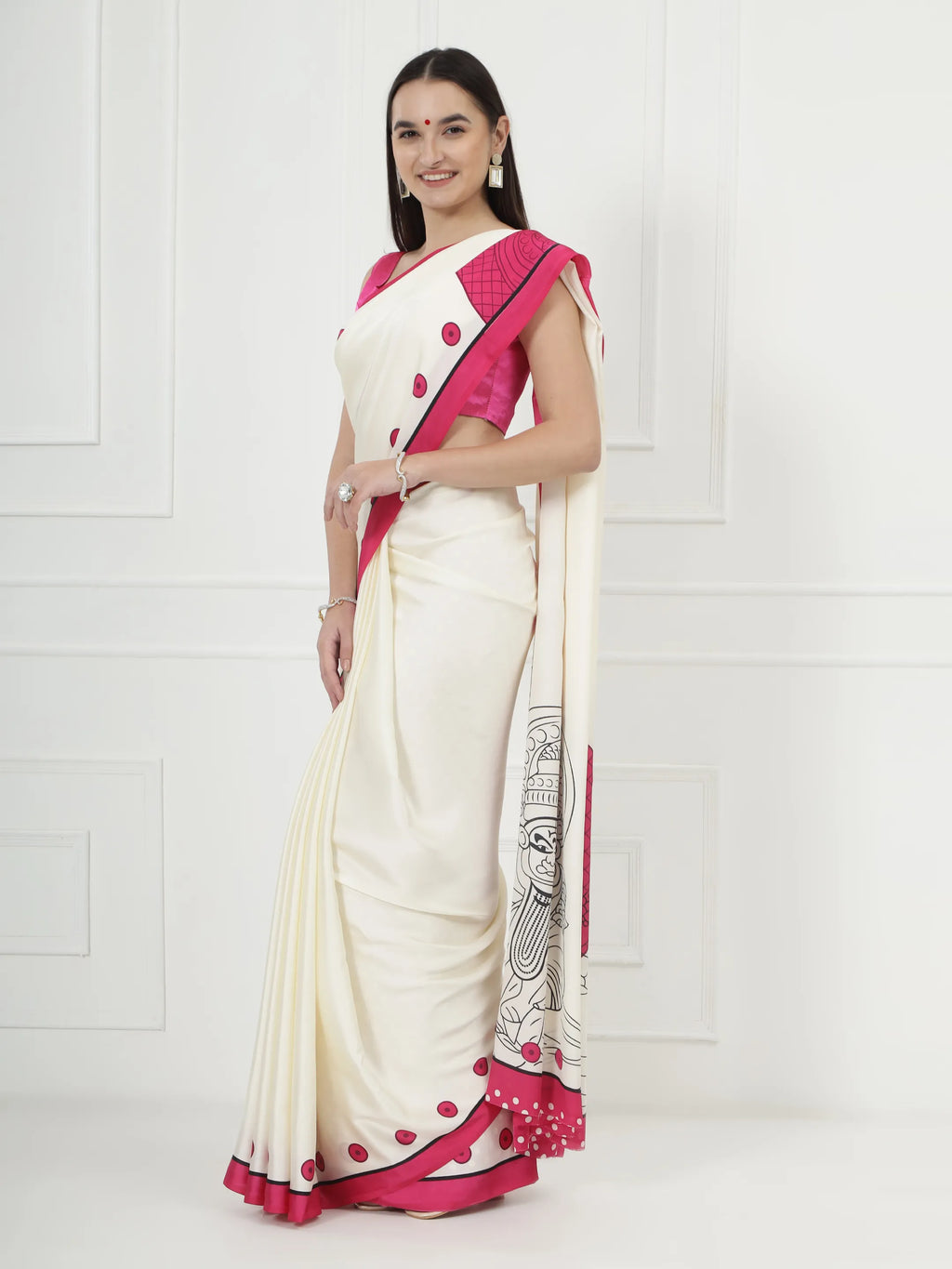Kuchipudi Tarangini - Magenta