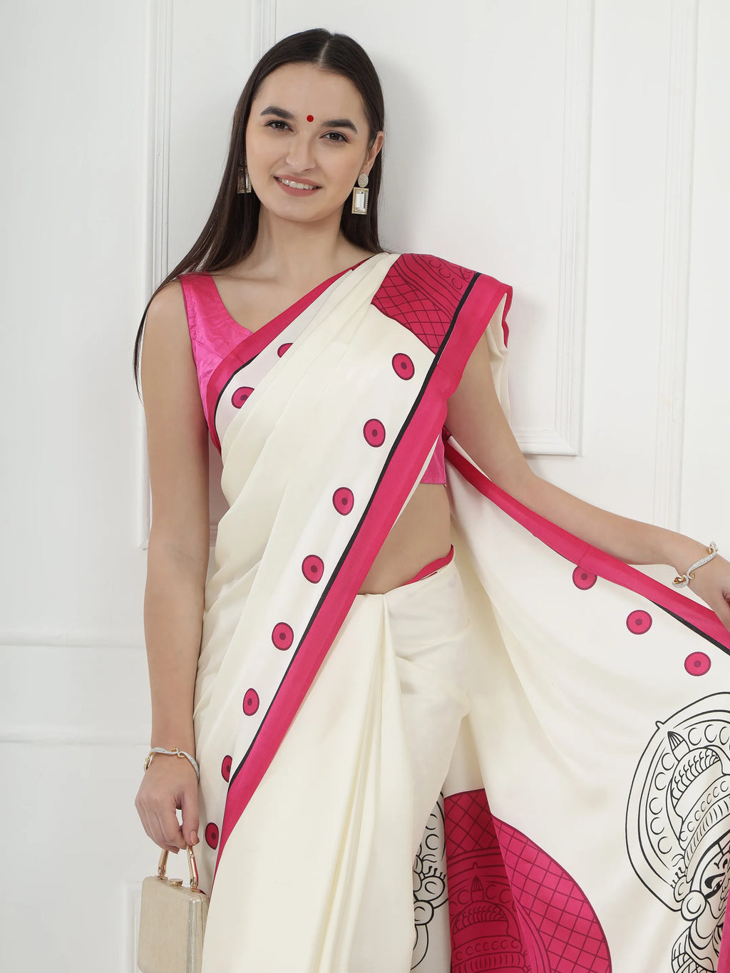 Kuchipudi Tarangini - Magenta