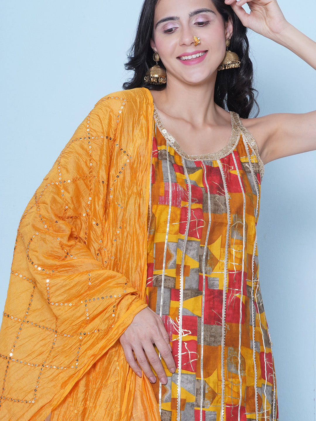 Elegant Sharara Set with Dupatta