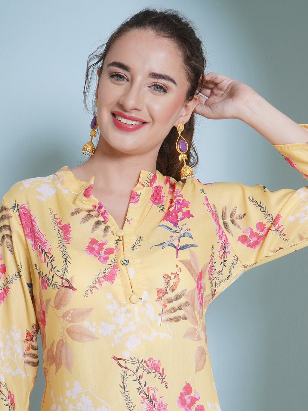 Muslin Printed Co-Ord Set for Women