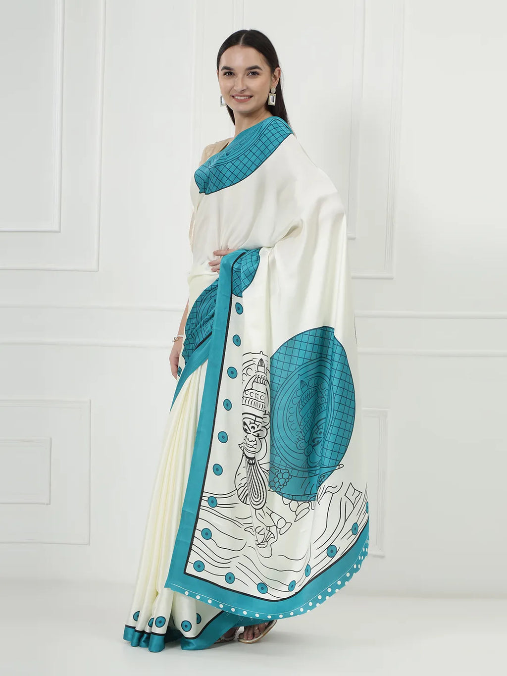Kuchipudi Tarangini - Turquoise