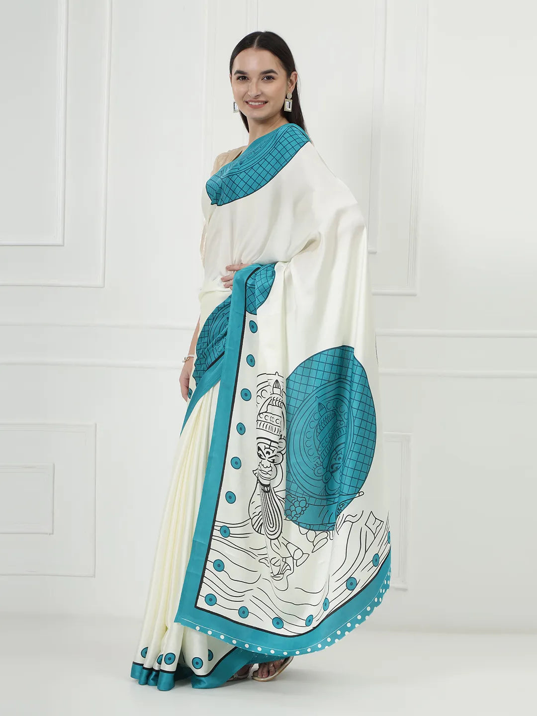 Kuchipudi Tarangini - Turquoise