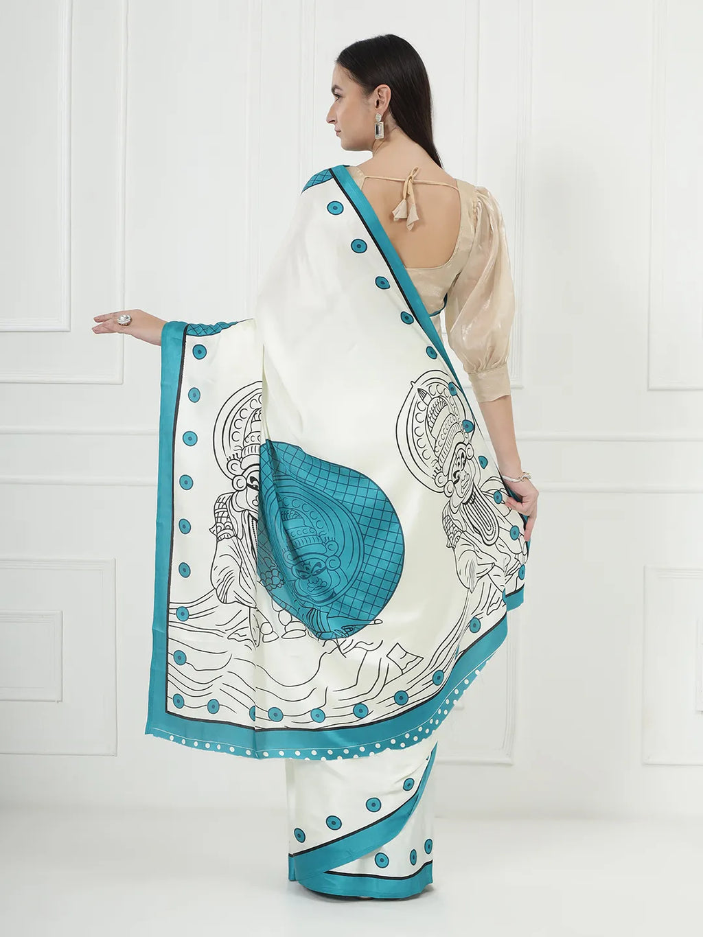 Kuchipudi Tarangini - Turquoise