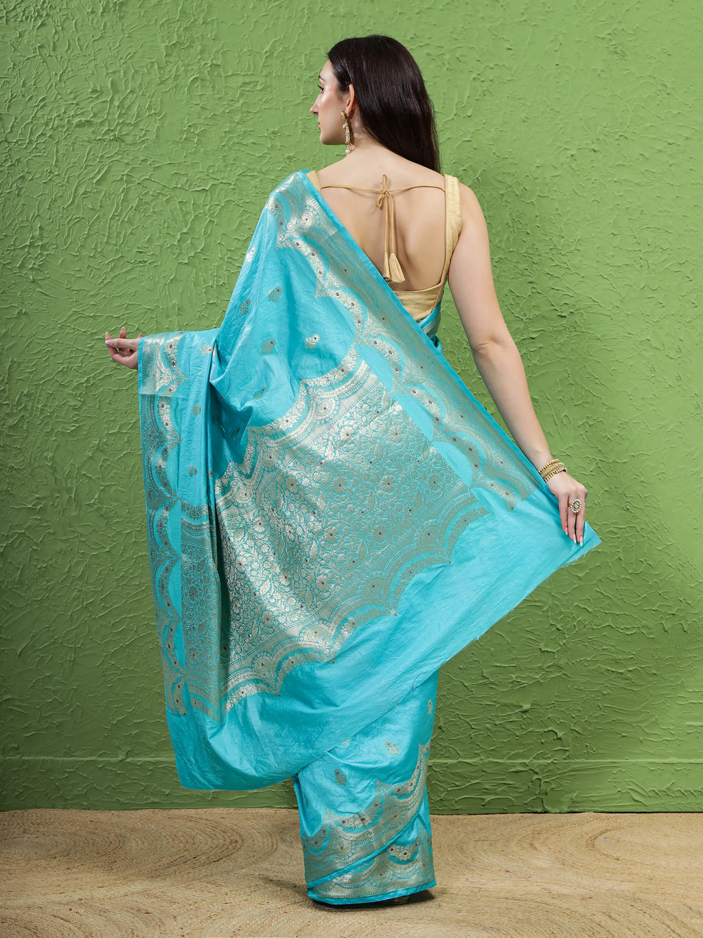 Madhurima - Sky Blue