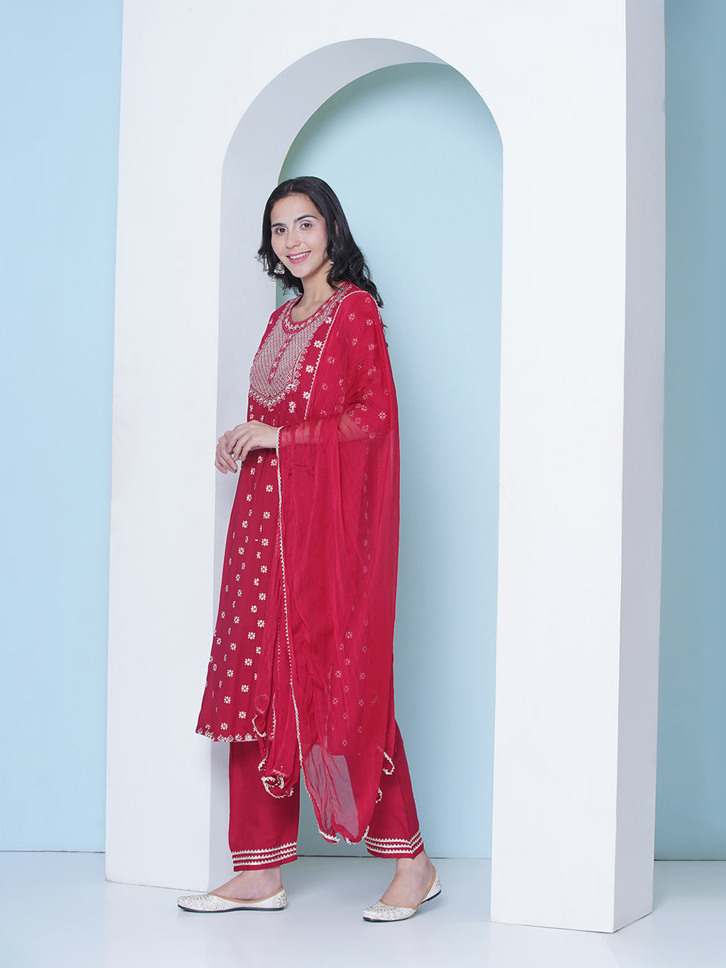 Foil Work Suit - Red