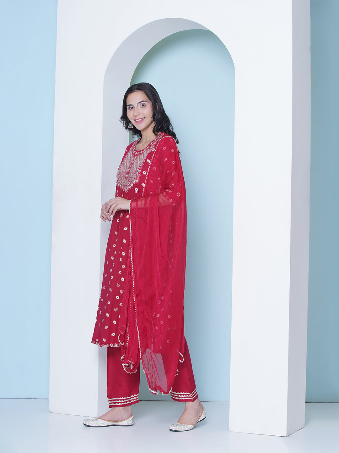 Foil Work Suit - Red