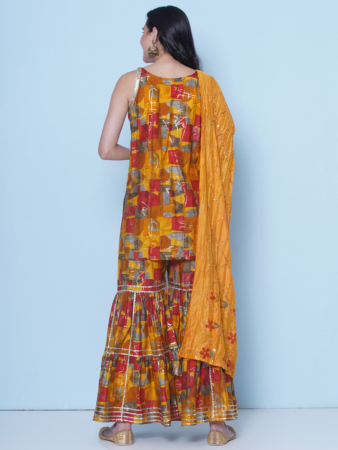 Elegant Sharara Set with Dupatta