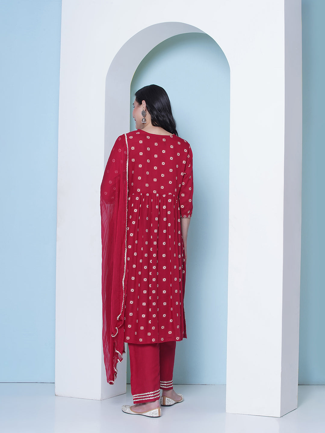 Foil Work Suit - Red