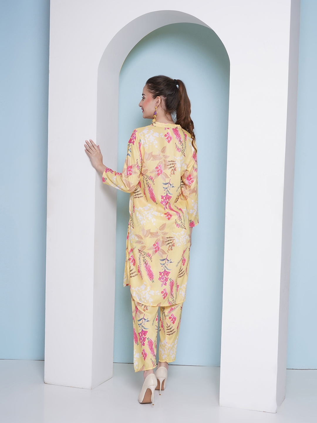 Muslin Printed Co-Ord Set for Women