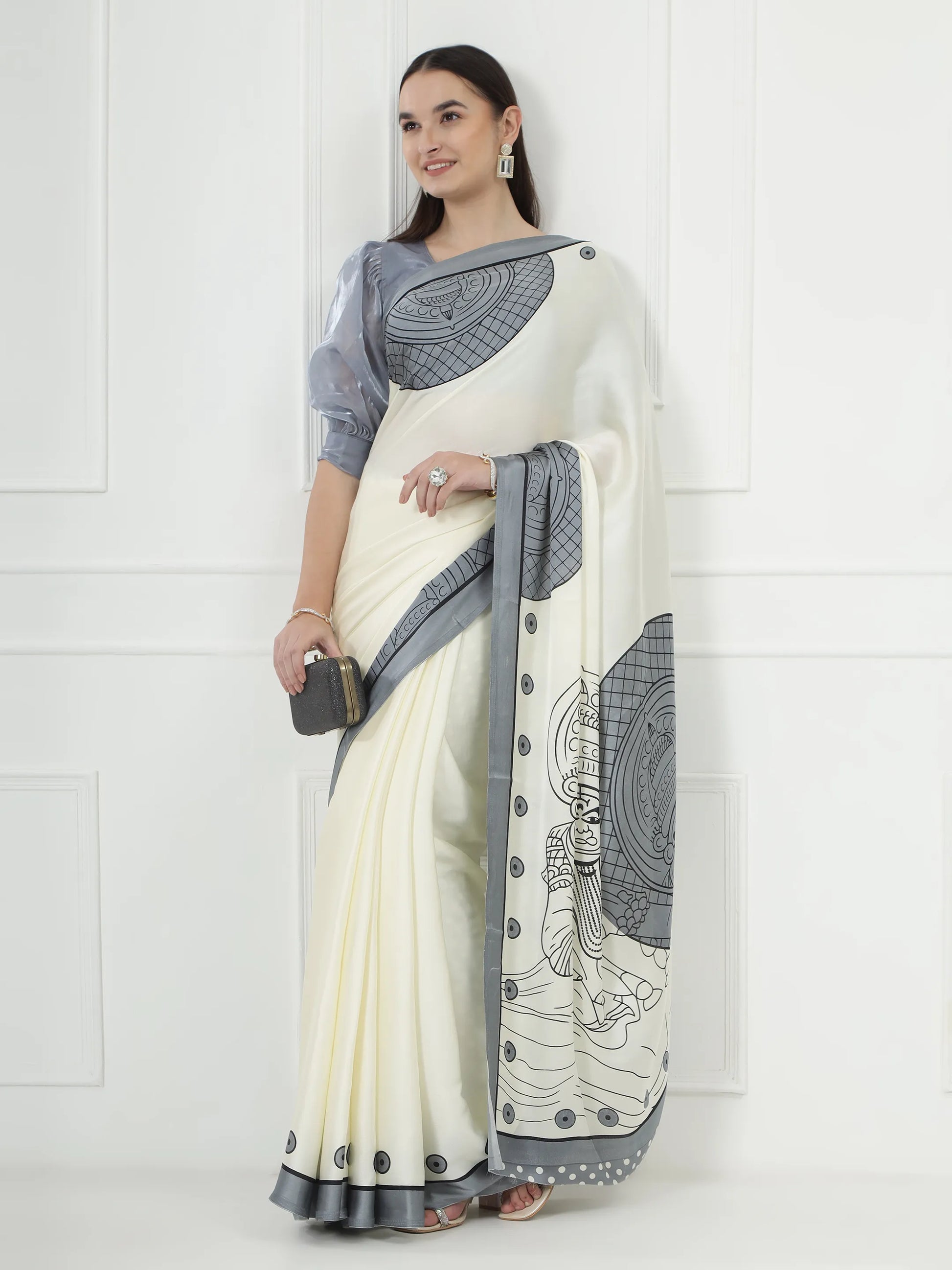 Kuchipudi Tarangini - Grey
