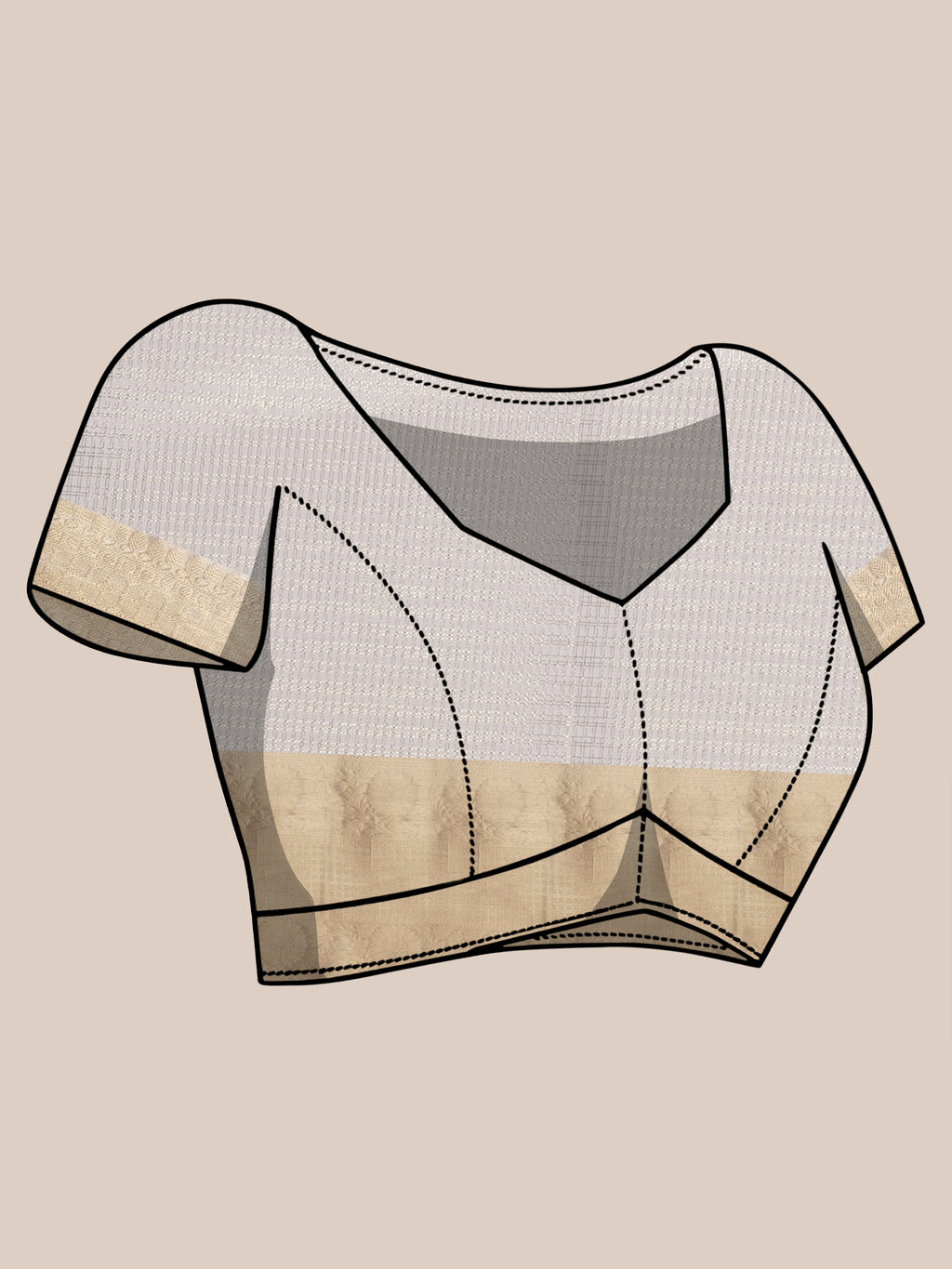 Banarasi Tissue Saree - Golden