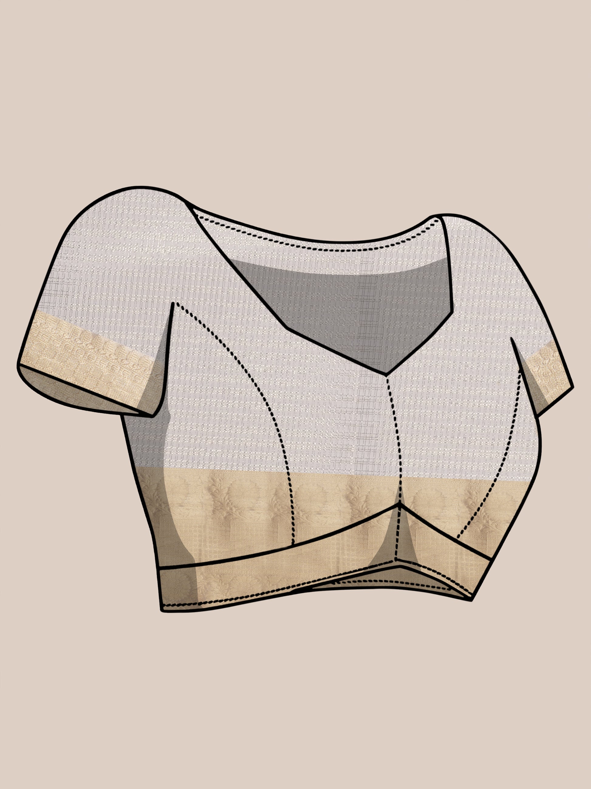 Banarasi Tissue Saree - Golden