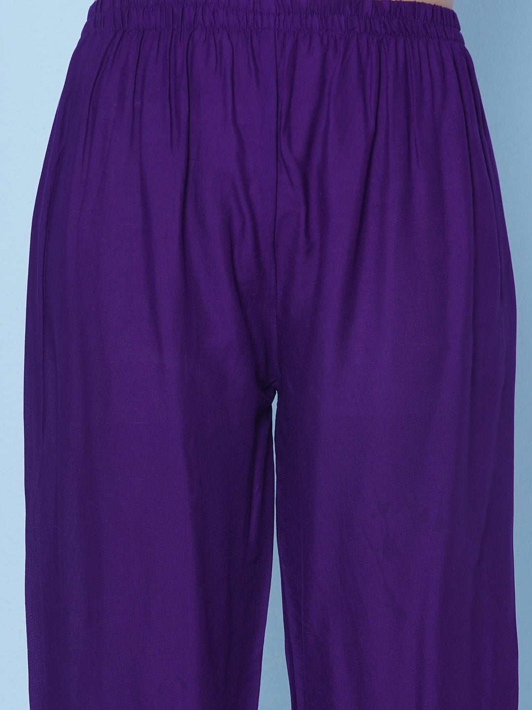 Angrakha Suit - Violet