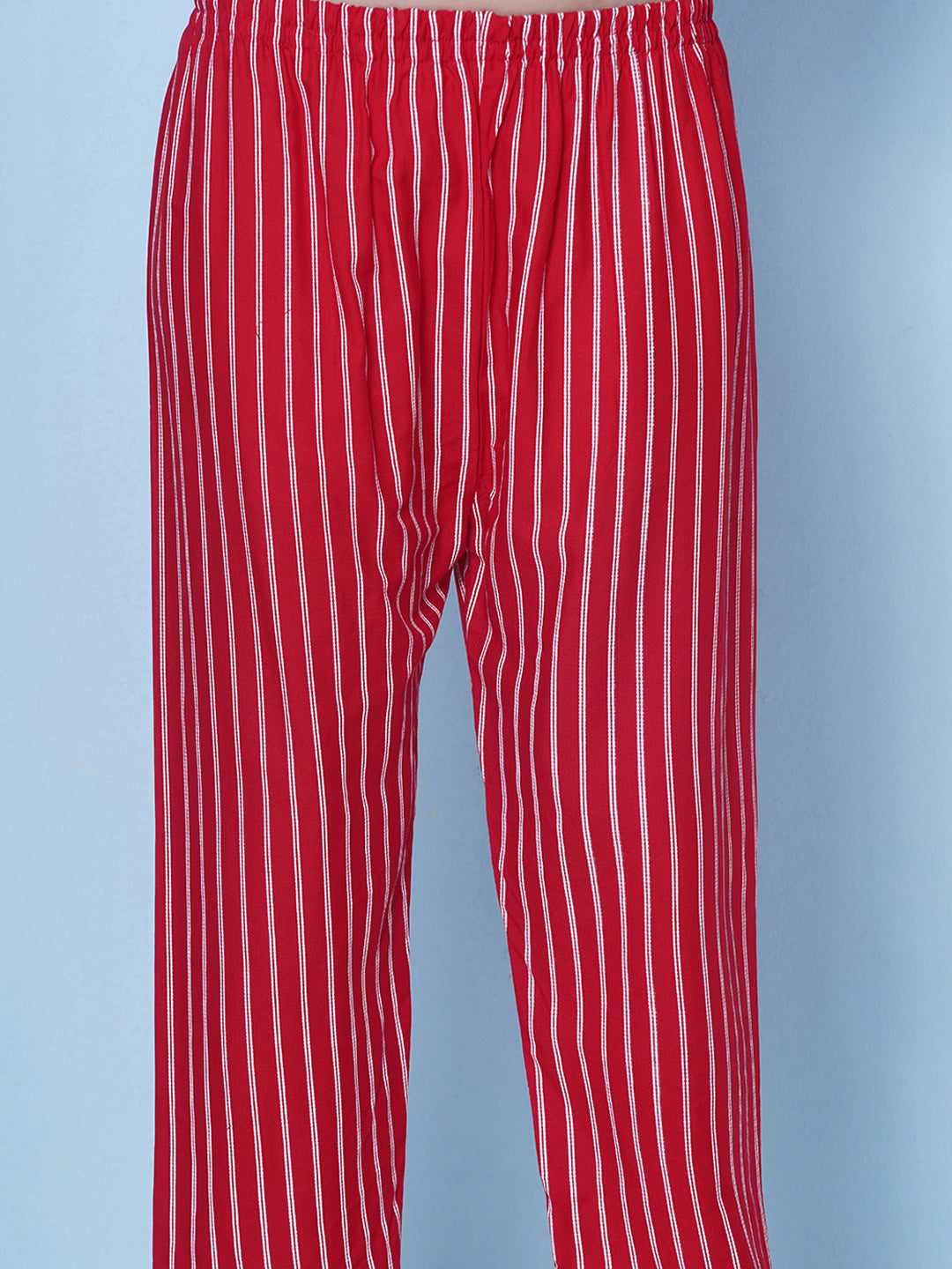 Kurti & Pant Set - Red