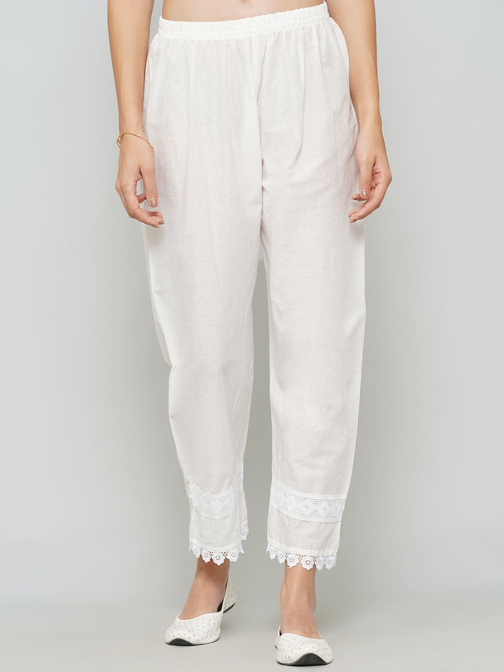 A-Line Kurti Pant Set - Cyan