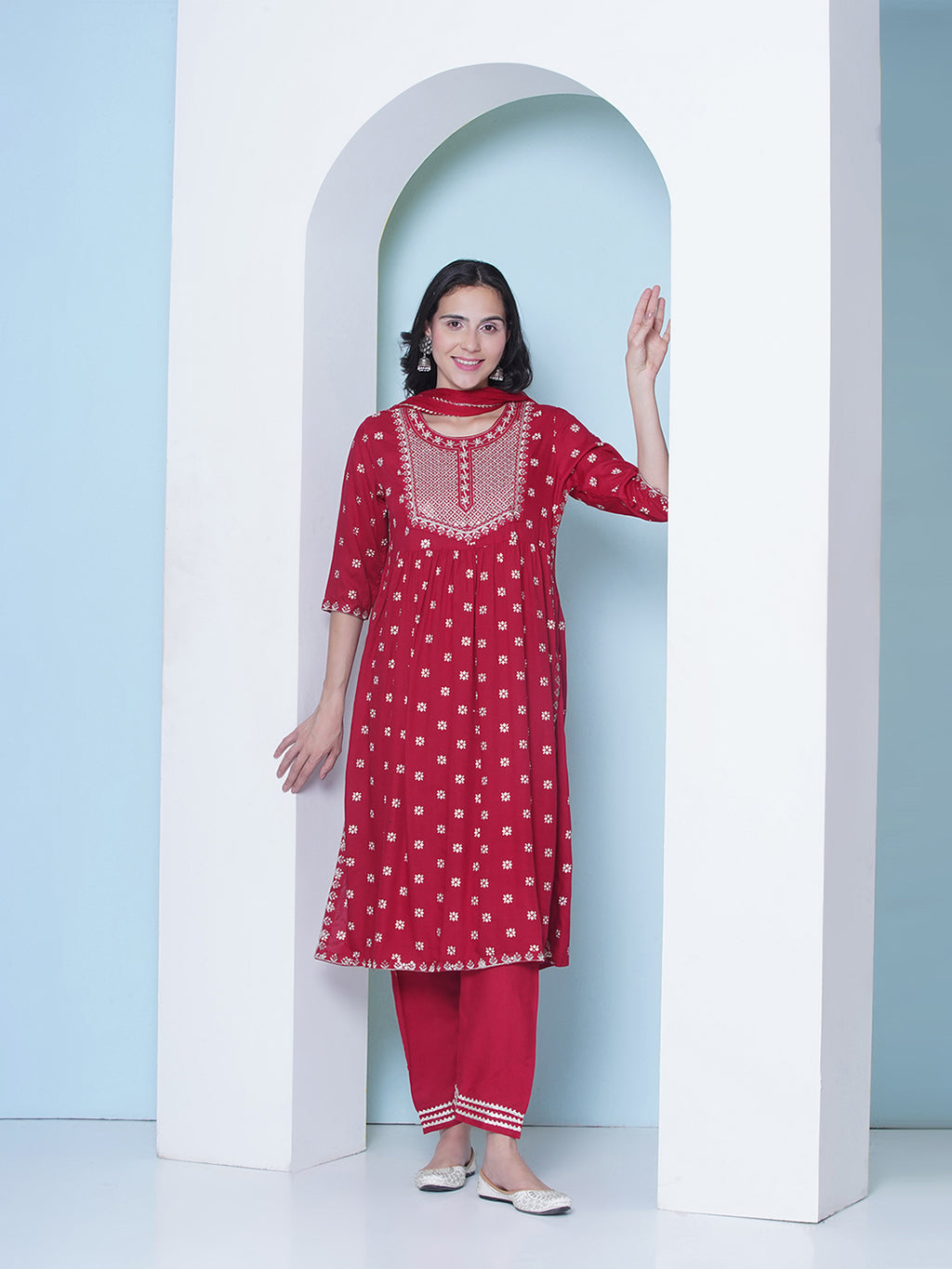 Foil Work Suit - Red