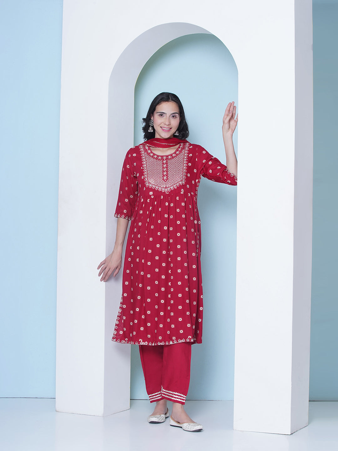 Foil Work Suit - Red