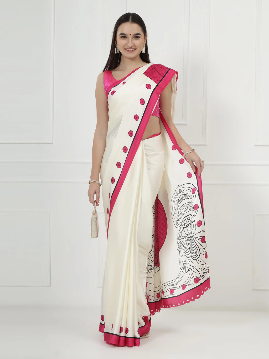 Kuchipudi Tarangini - Magenta