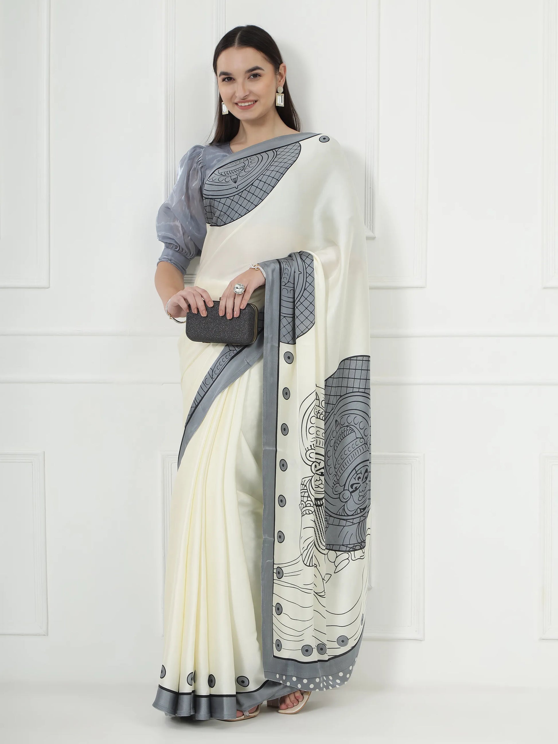 Kuchipudi Tarangini - Grey