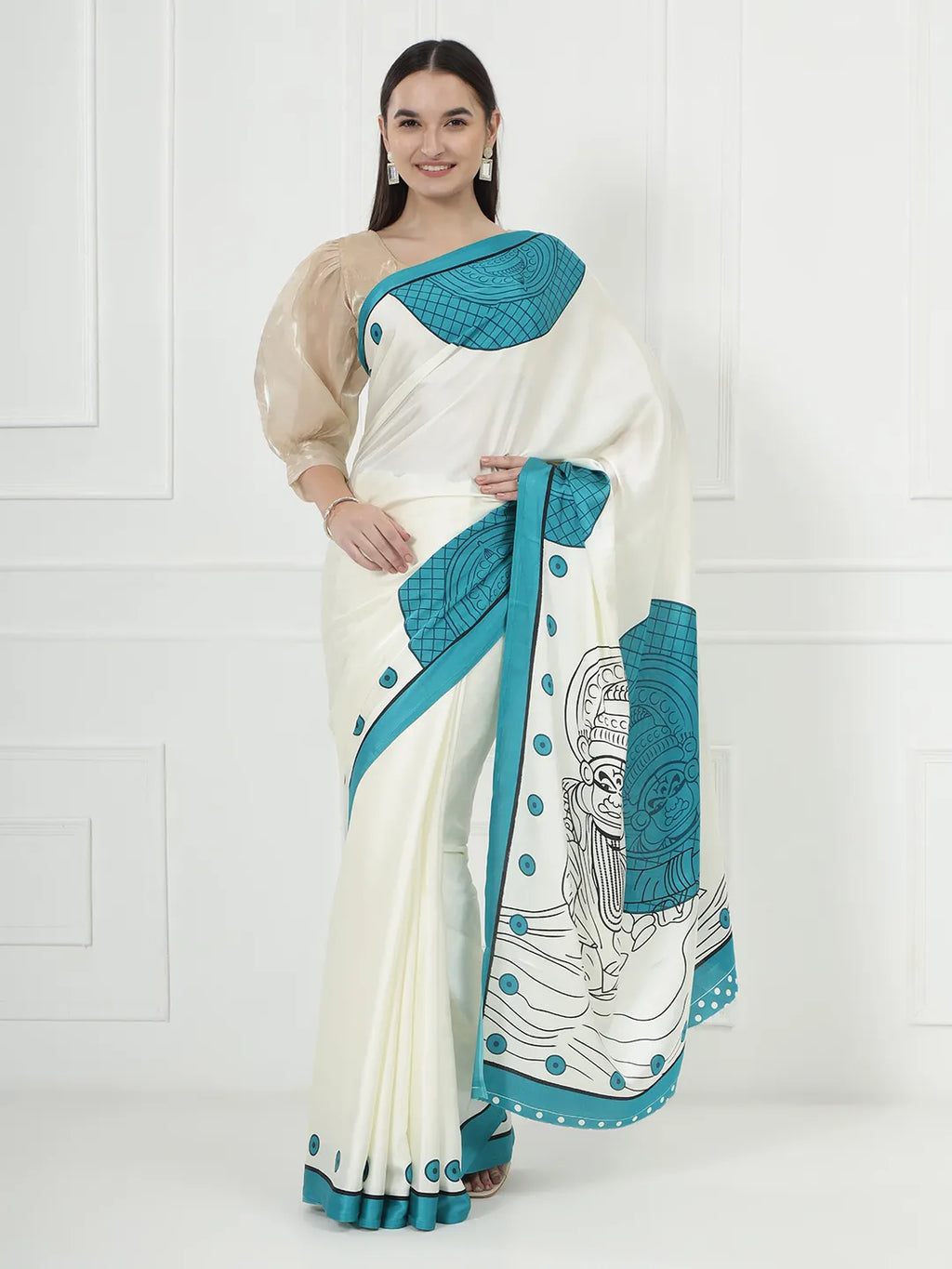 Kuchipudi Tarangini - Turquoise