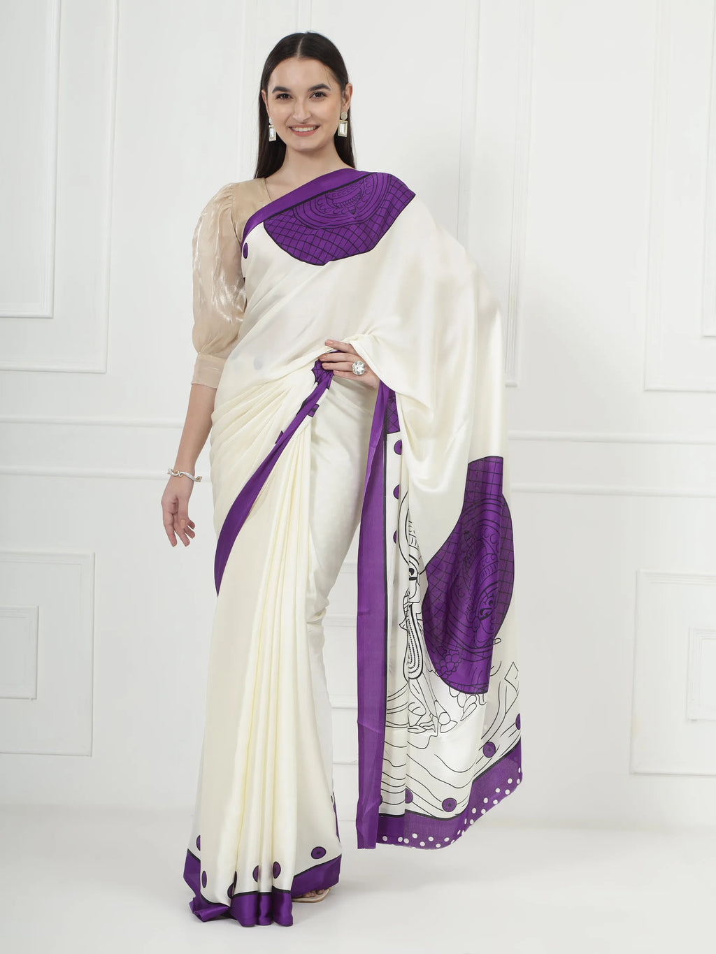Kuchipudi Tarangini - Violet