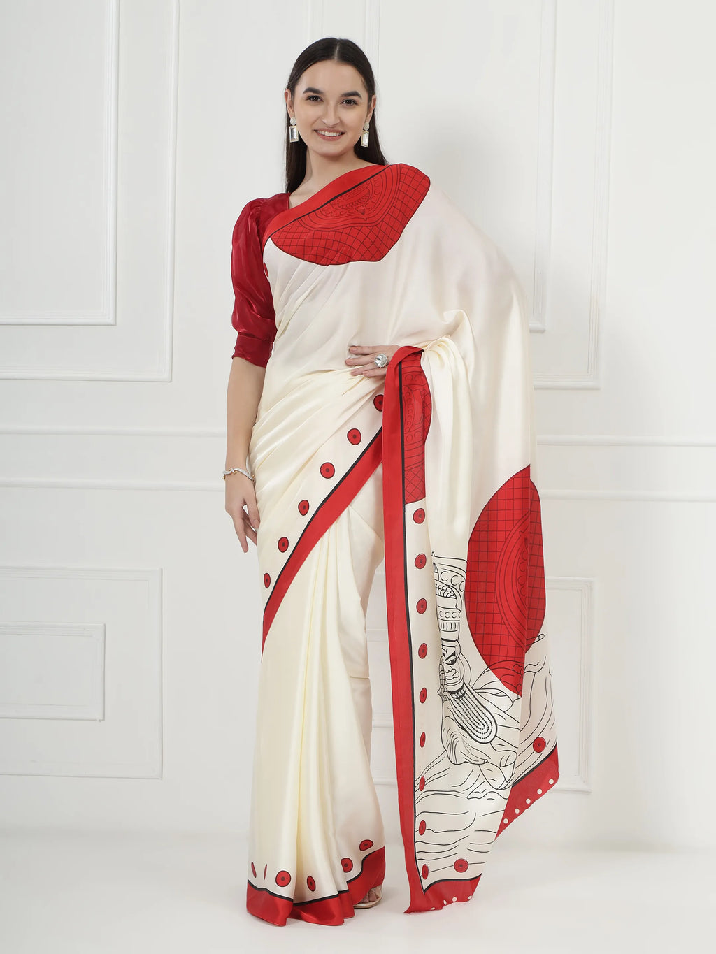 Kuchipudi Tarangini - Red
