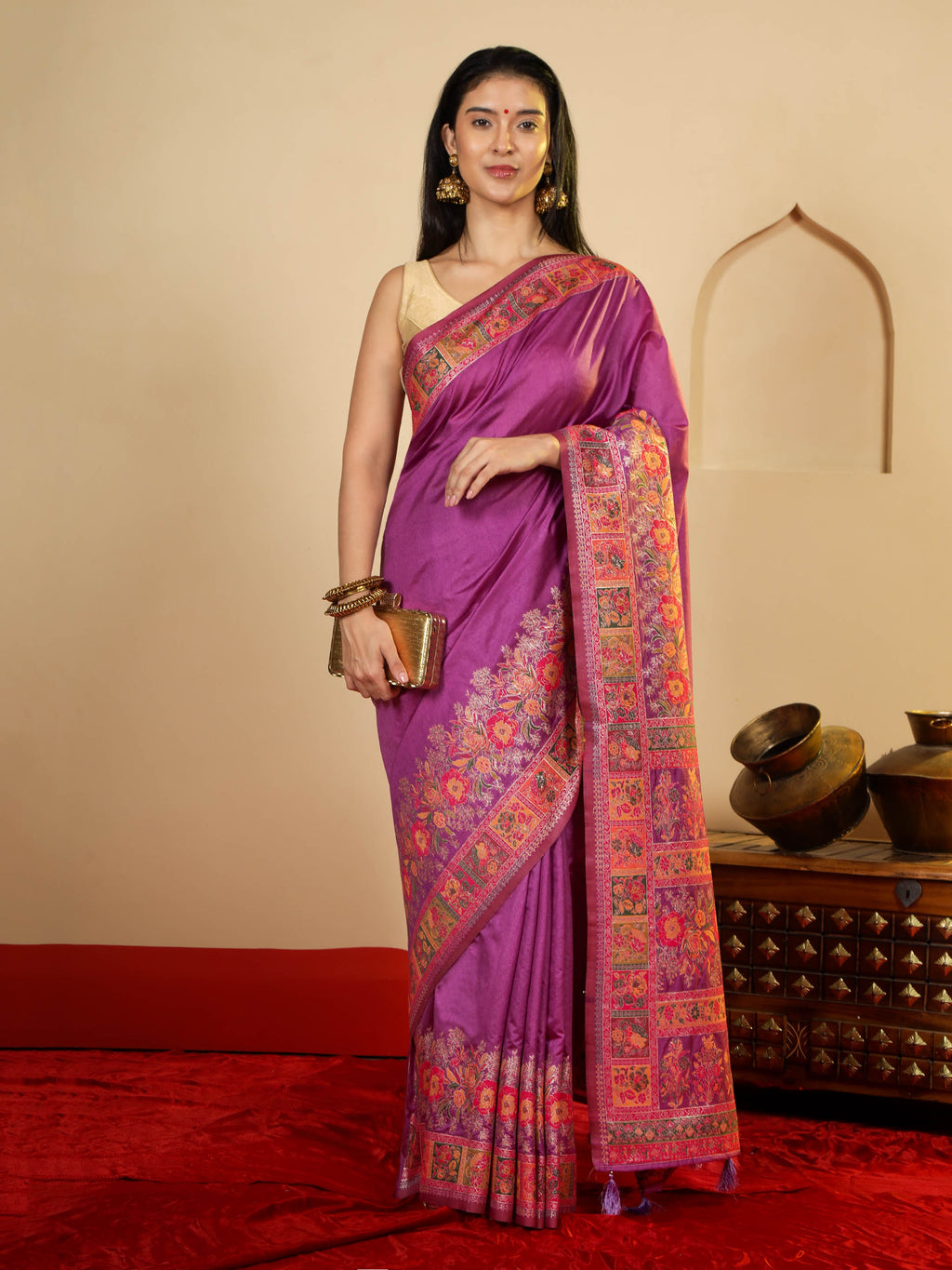 Pashmina - Plum