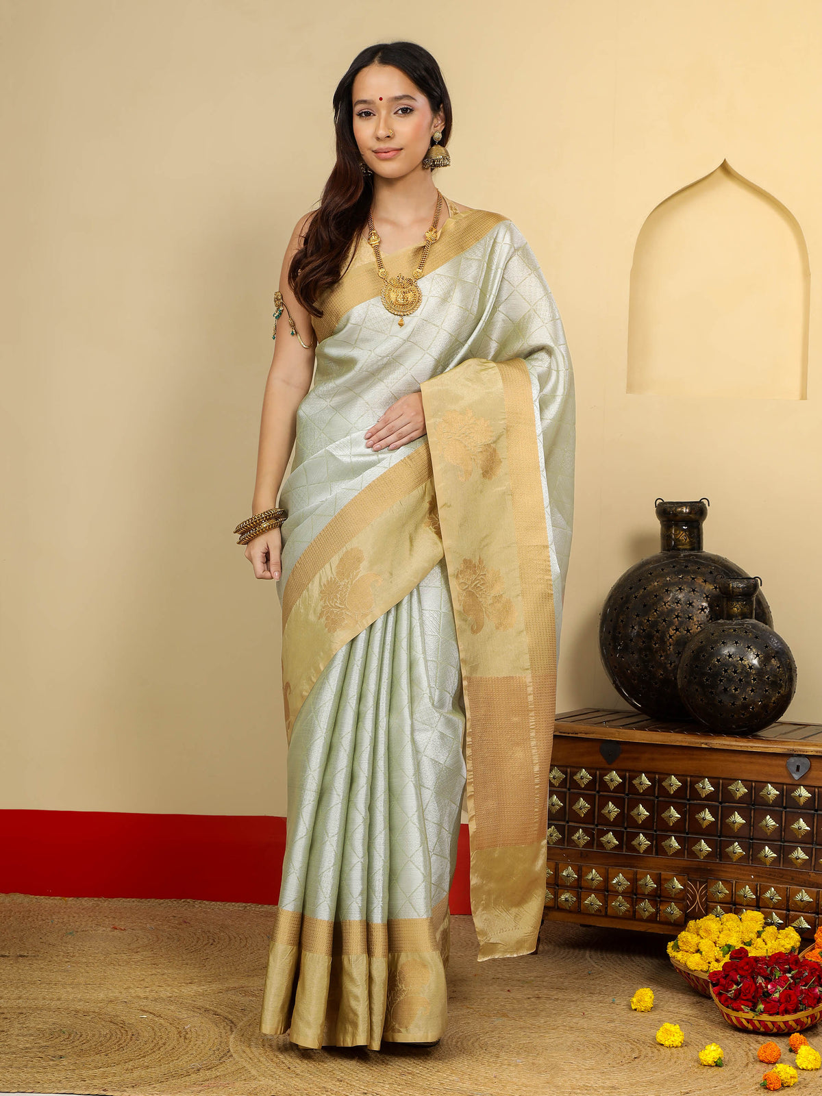 Bindu - Muted Green