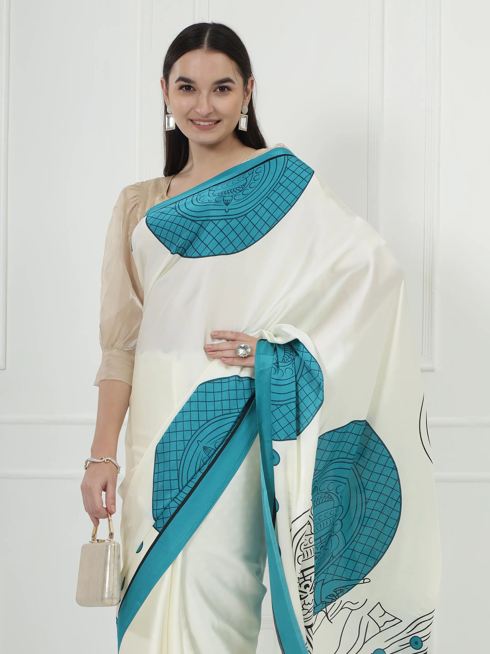 Kuchipudi Tarangini - Turquoise