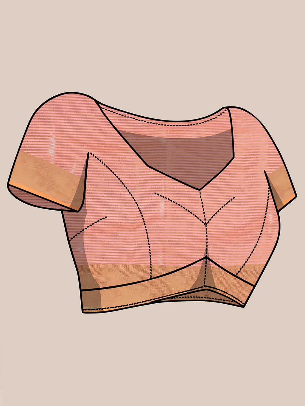Prabha - Baby Pink