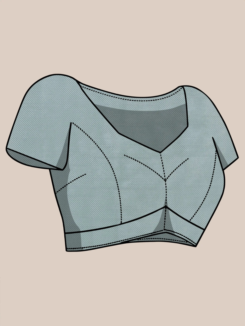 Banarasi Tissue Metallic Body Saree – Mint