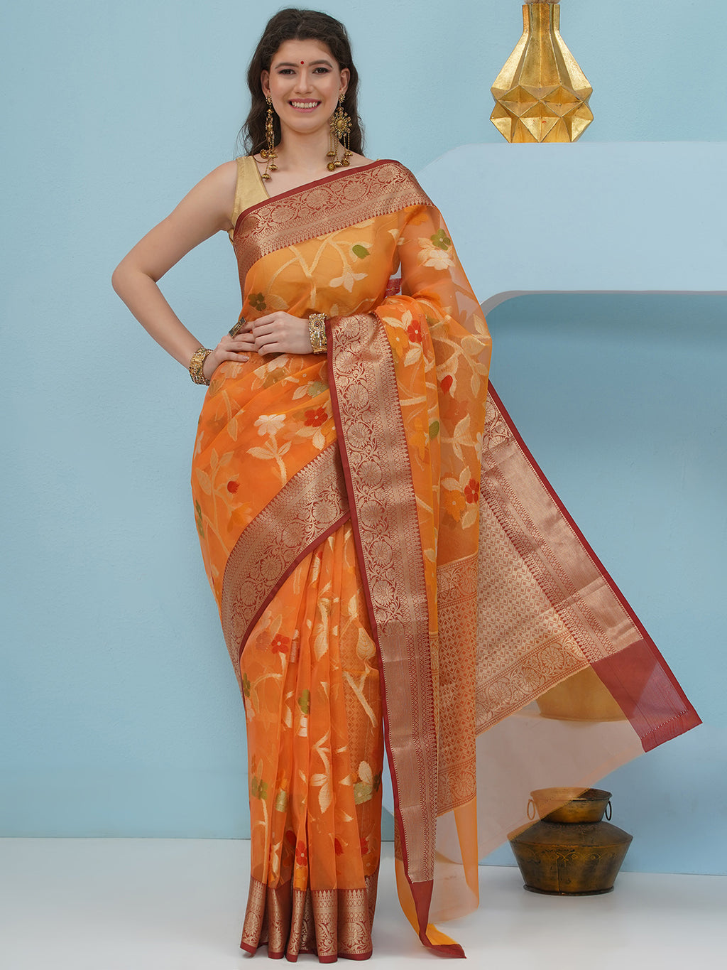 Mrinal - Fiery Orange
