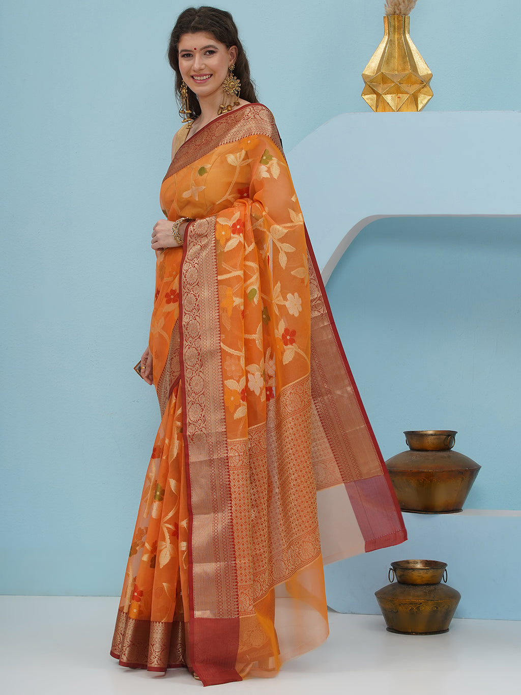 Mrinal - Fiery Orange