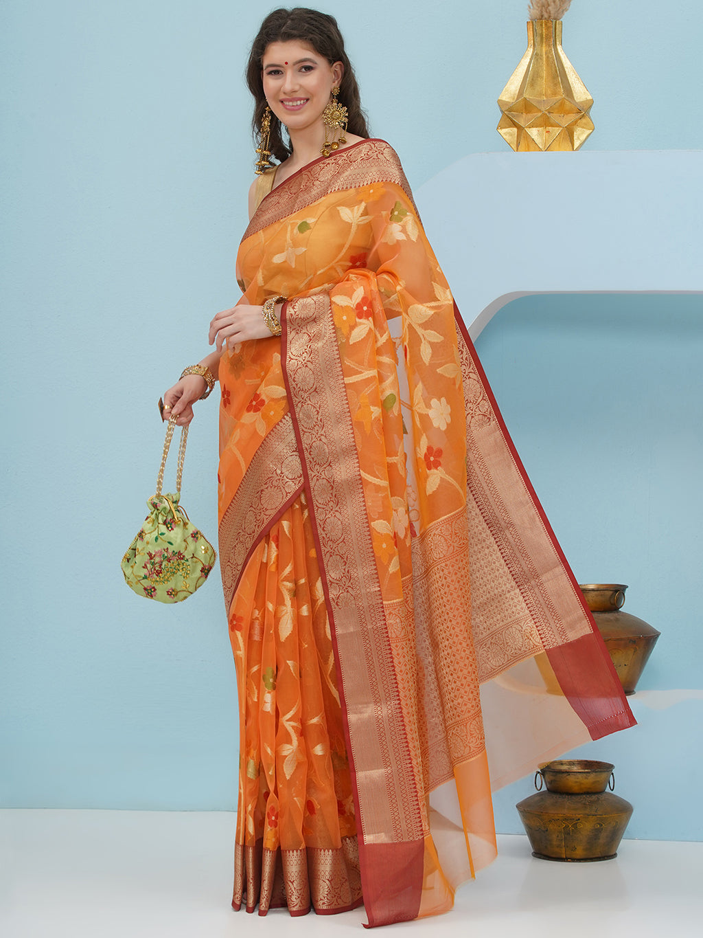 Mrinal - Fiery Orange