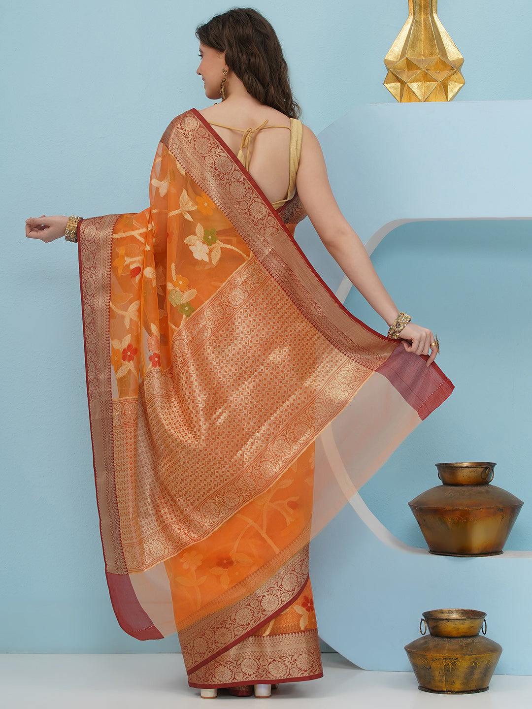 Mrinal - Fiery Orange