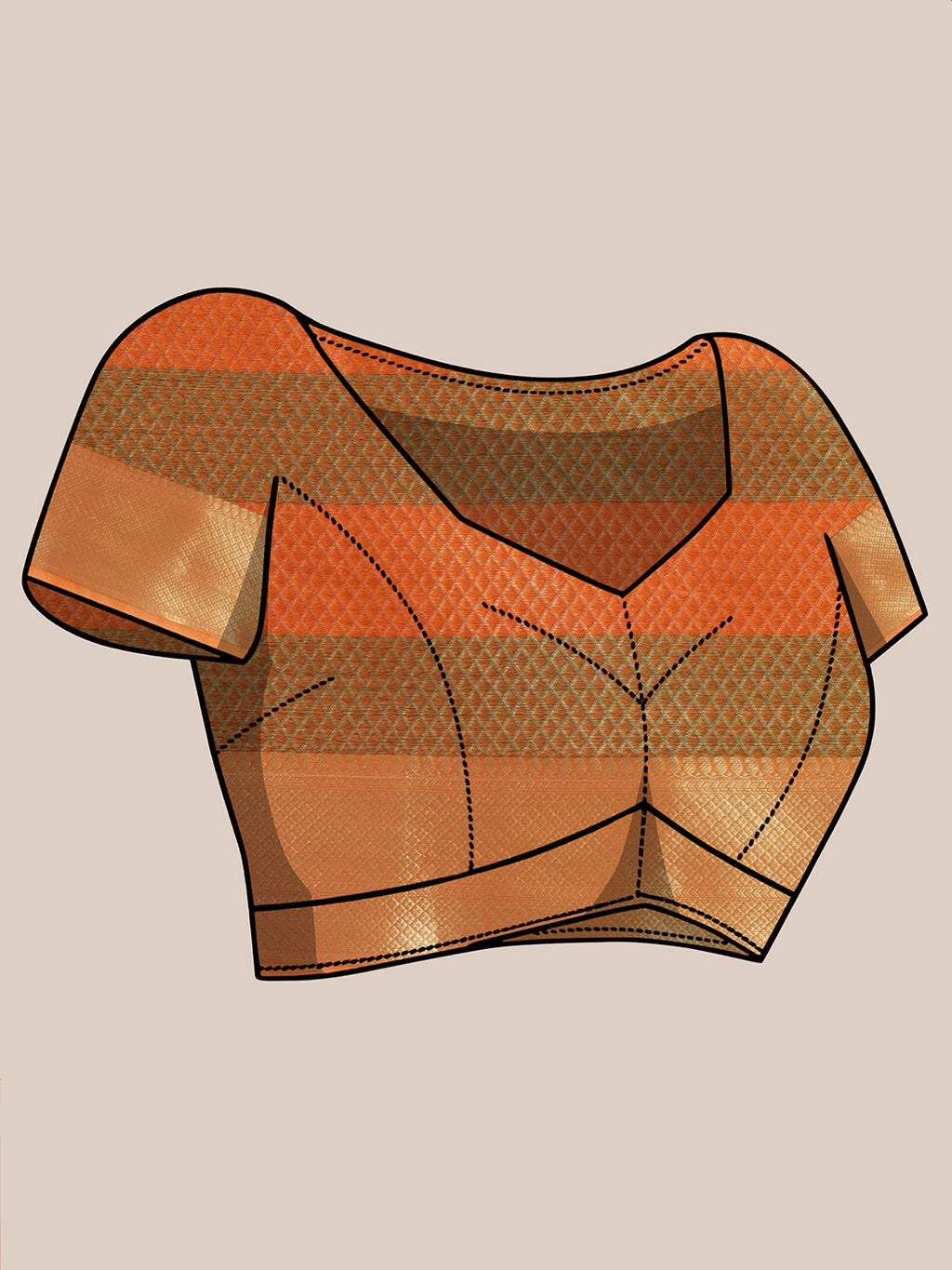 Chitrangi - Orange