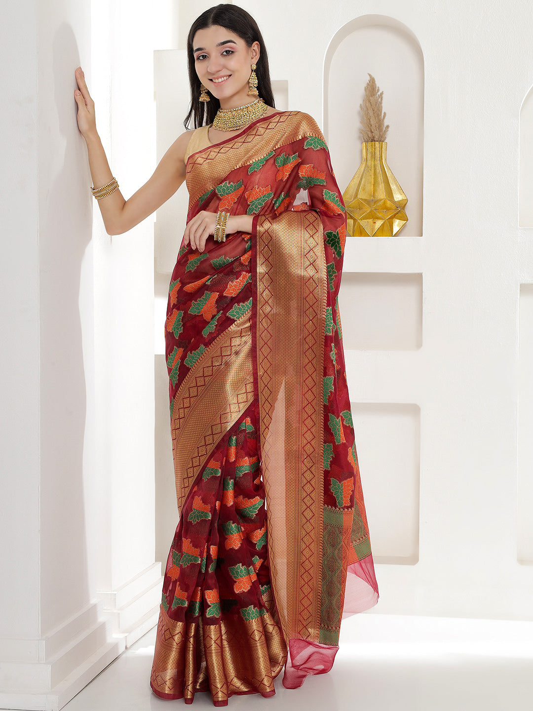 Chitrangi - Maroon