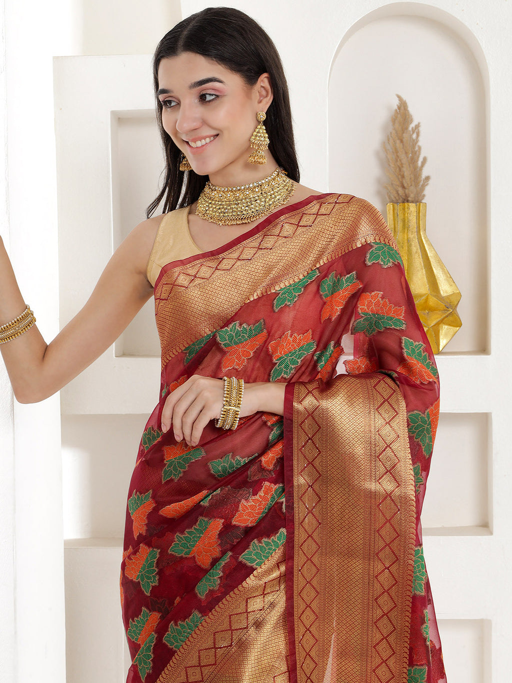 Chitrangi - Maroon