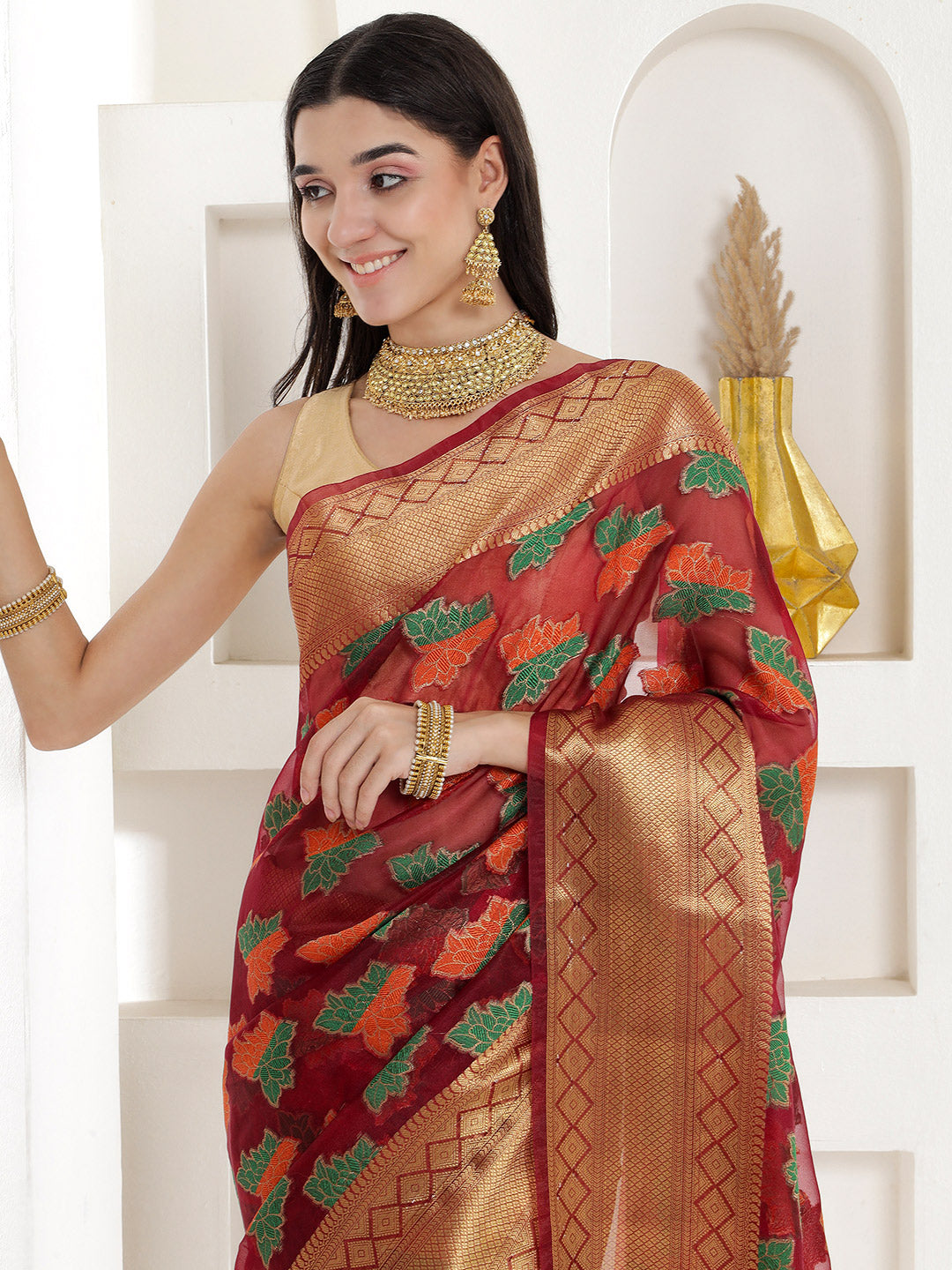 Chitrangi - Maroon