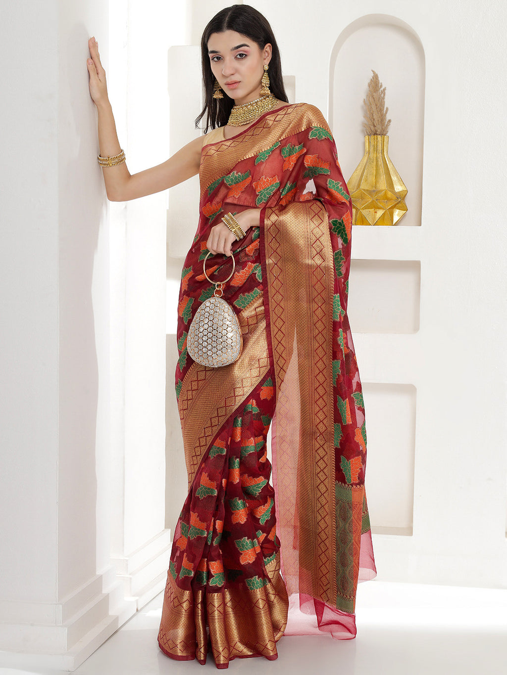 Chitrangi - Maroon