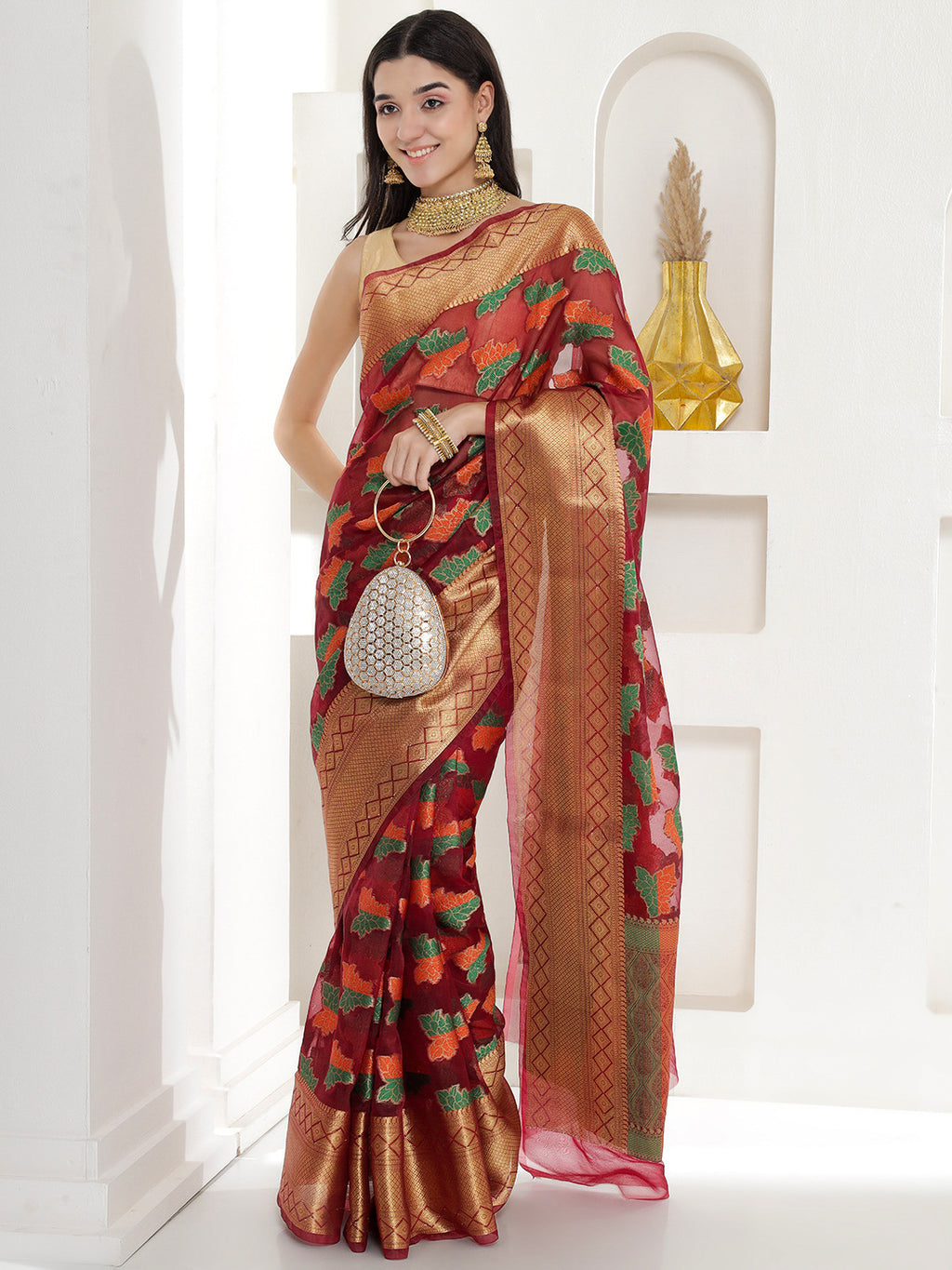 Chitrangi - Maroon