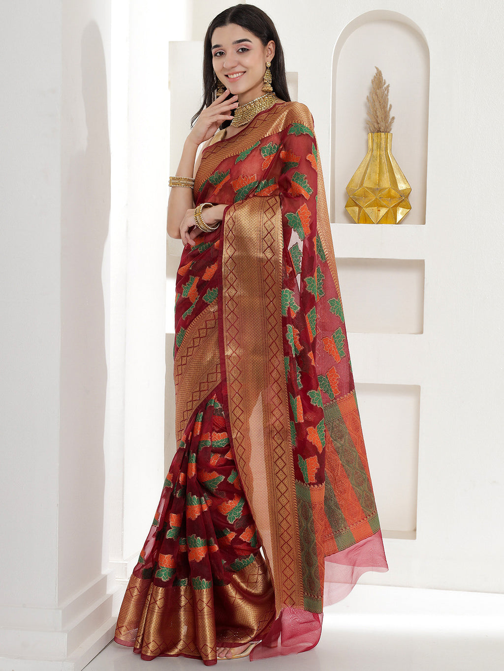 Chitrangi - Maroon